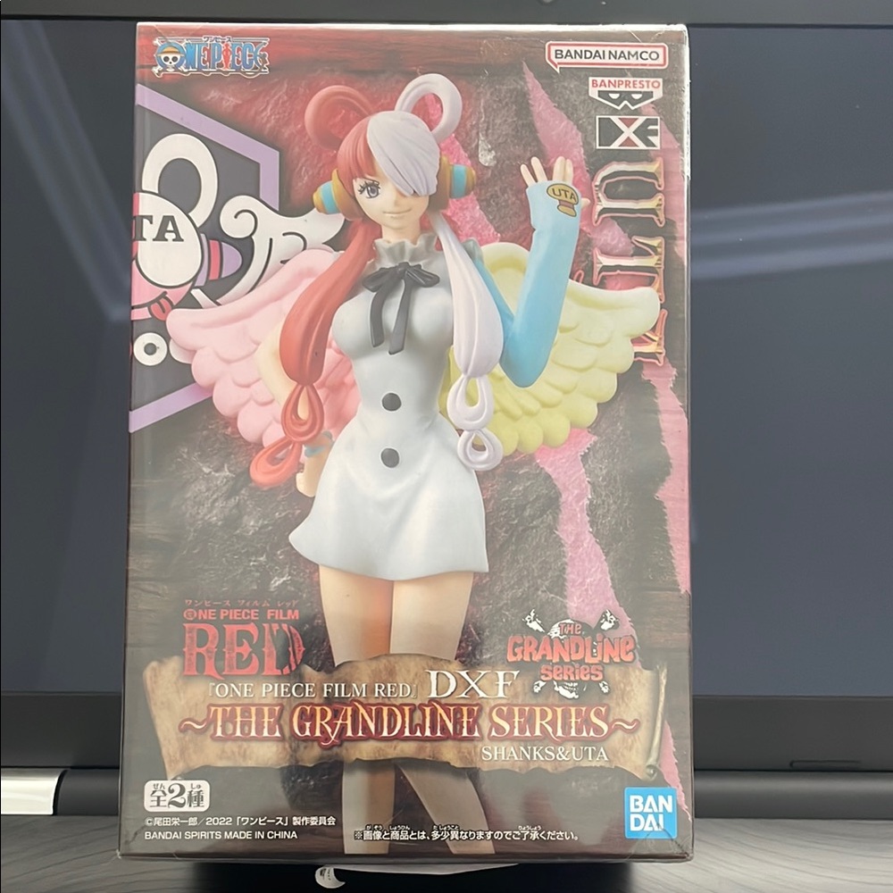 Red and White Anime Figure from The Promised Neverland